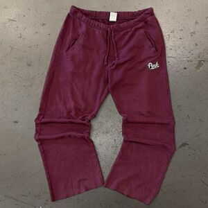 Y2K Womens PINK Victoria Secret Sweatpants SZ M